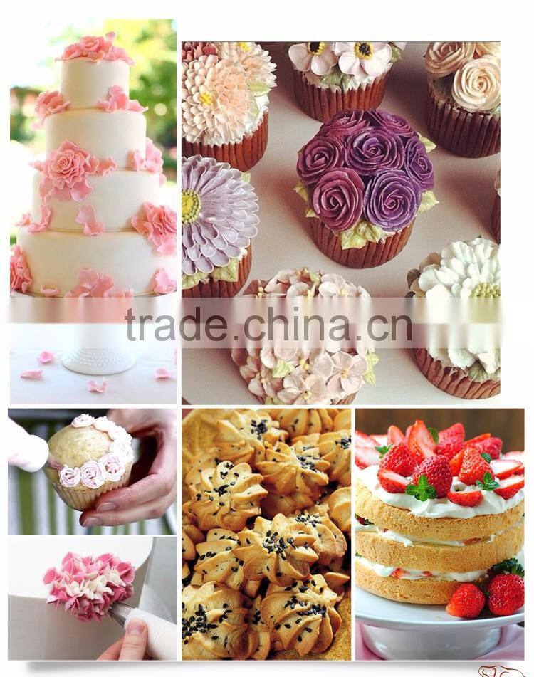 304 stainless steel 12pcs food grade piping cake nozzle dessert decorators baking tools