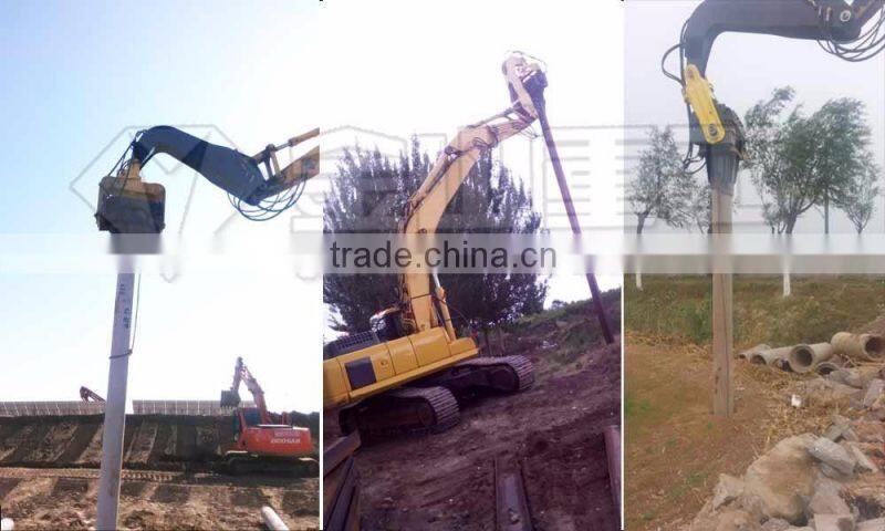 high quality excavator sheet piling hammer vibro hammer on sale