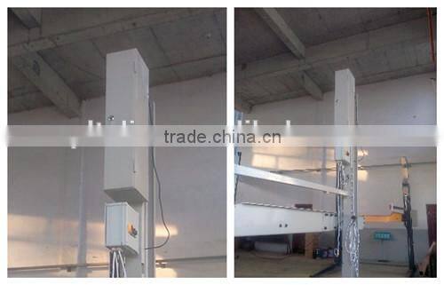 car engine two post lift