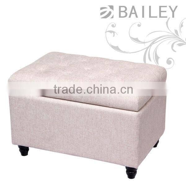 TOP Quality!!!!antique zebra style fabric ottoman bench stool