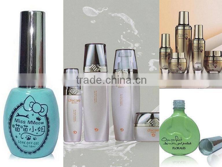 multi-color glass perfume bottle printing machine, cheap used automatic screen printing machine