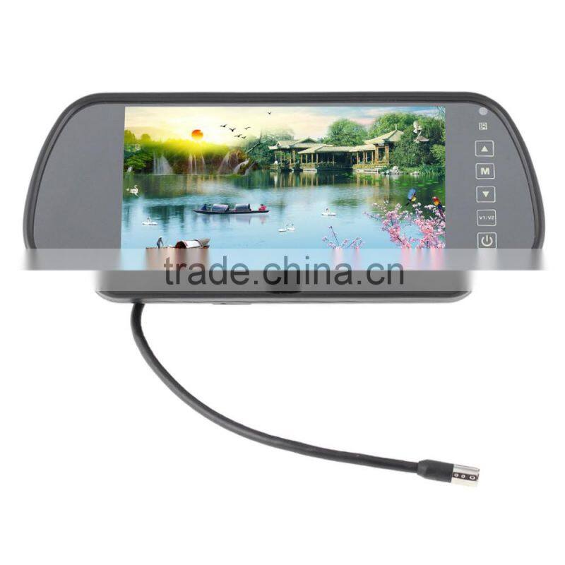 7 Inch Parking Sensor Systems With 16:9 TFT-LCD Mirror Display and Bluetooth