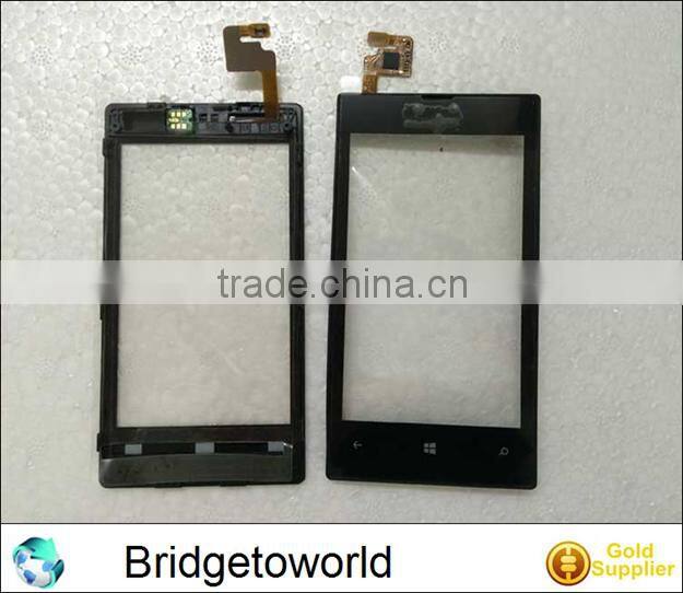 Touch For Nokia Lumia 520 Touch Digitizer Panel glass with frame for Ebay Seller