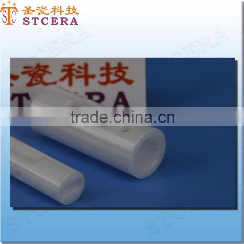 STCERA custom handmade vacuum zirconia ceramic insulation pipe