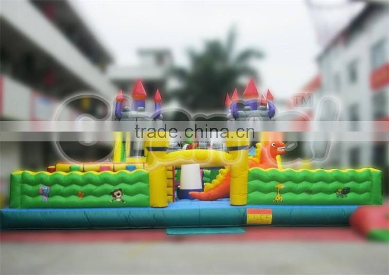 Hot sale kids jumping air castle inflatable park