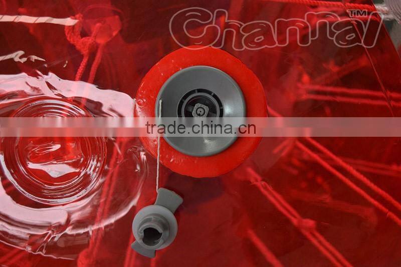 2016 hot sales body body zorbing bubble ball /bounce ball/giant inflatable soccer ball