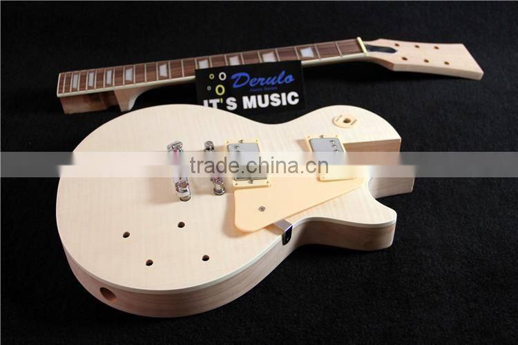 China Unfinished Diy Custom Body Guitar Kit
