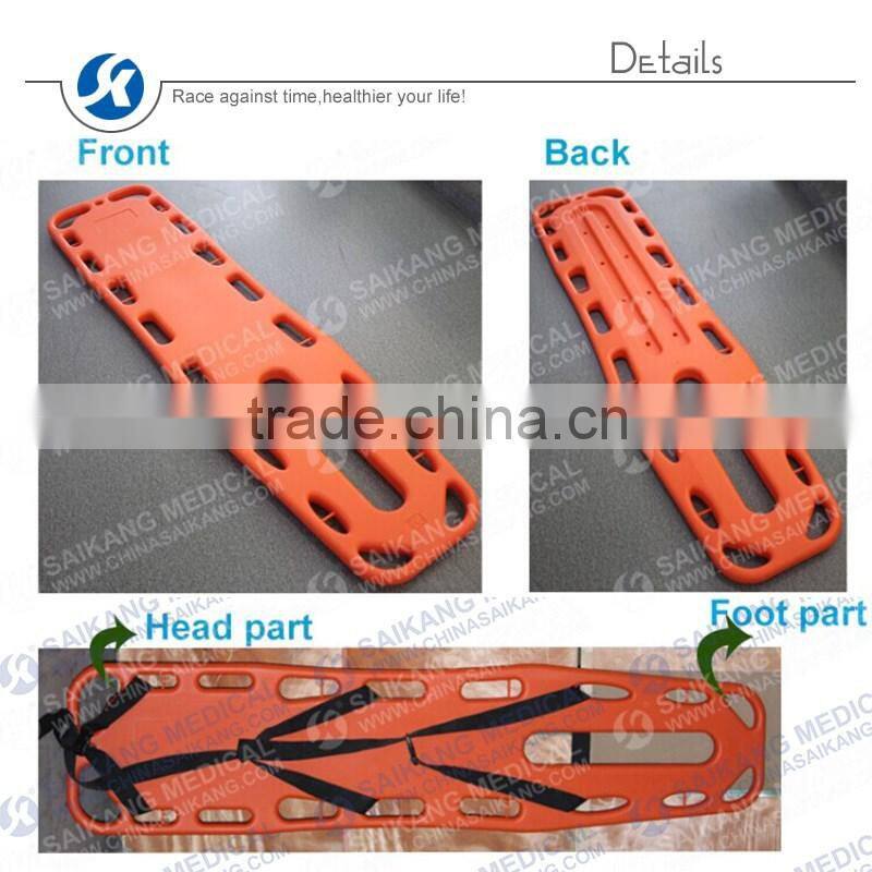 SKB2A01 China Products Plastic Emergency Stretcher, Hospital Stretcher Prices, Medical Stretcher