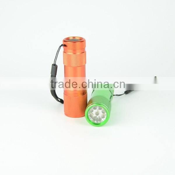 new arrival High efficiency colorful mini LED Torch flashlight