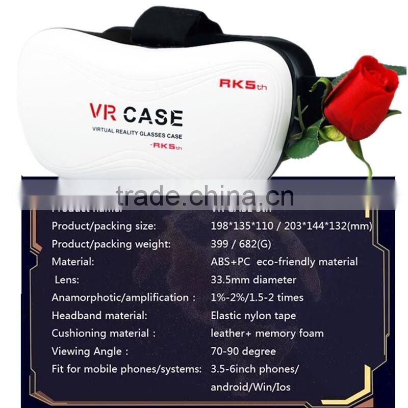 3D glassess VR Box 2.0 Virtual Reality Glasses Cardboard Game Movie