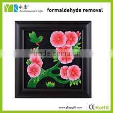 Most Popular hand carved wood frame ,photo frame 3d Pictures Of Beautiful Flowers Wall Painting modern art paintings decoration