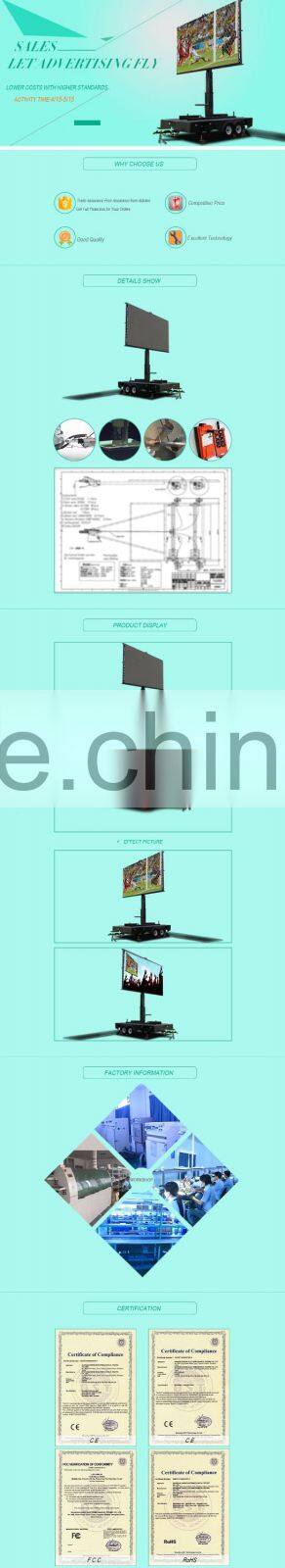 taxi led display trailer for sale