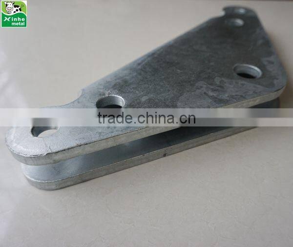 Customised galvanised steel yoke plate