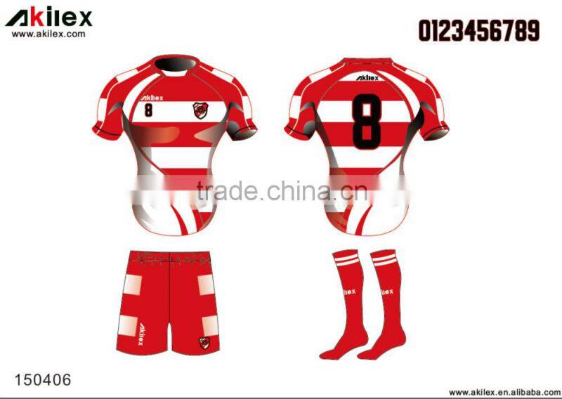 2016 season hot design fully sublimation soccer uniforms