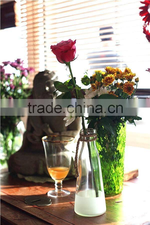 best selling items cheap colored glass vases for sale