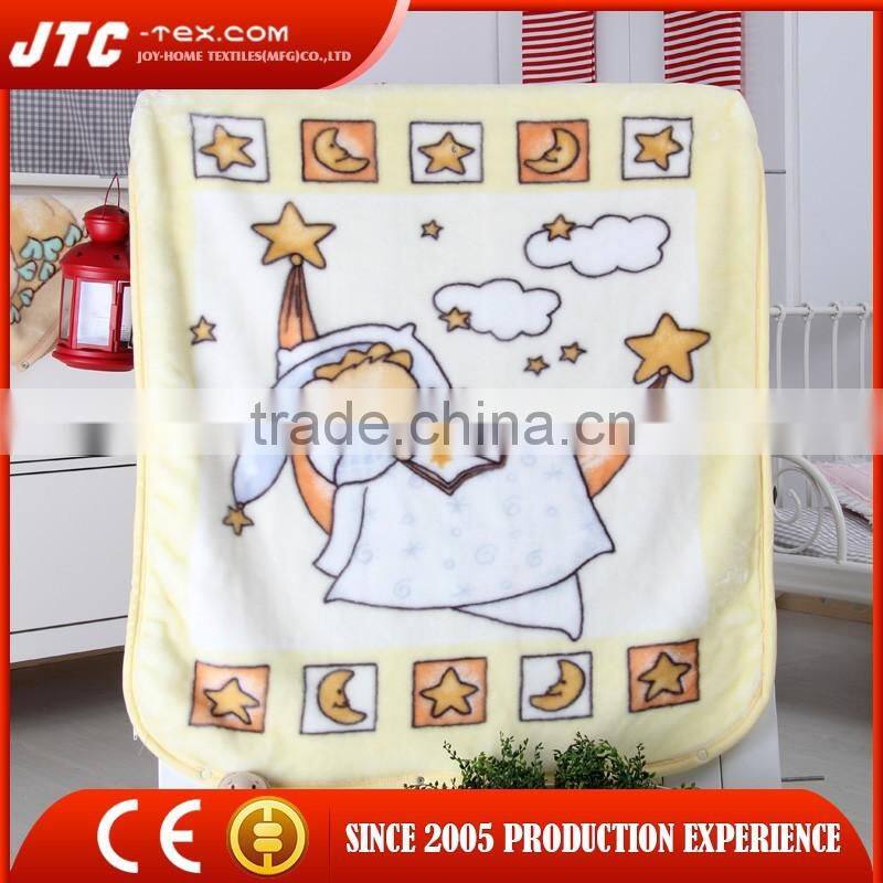Effect assurance opt toy story micro raschel blanket manufacturer from China