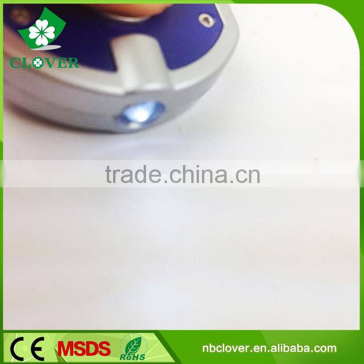 ABS material keychain flashlight 1 led plastic keychain led light