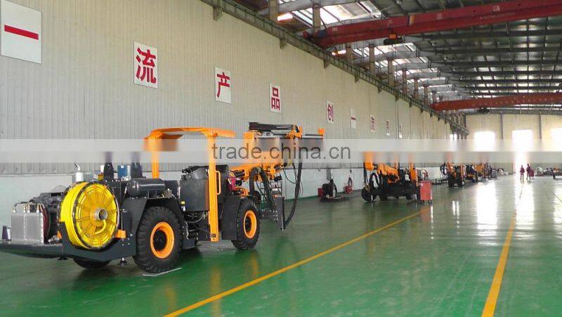 KJ311 jumbo tunnel drill rig/ tunnel drill rig heading tunnel drill rig at low cost in 2015