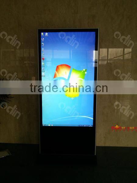 65 inch interactive touch LCD advertising monitor touch all in one PC