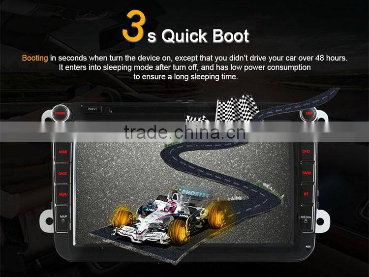 Ownice car Stereo for VW Volkswagen with mp3 player gps audio rds bluetooth multimedia car radio DAB