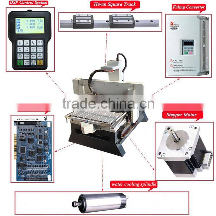 2015 hot sale most precesion cnc router make money mini cnc lathe