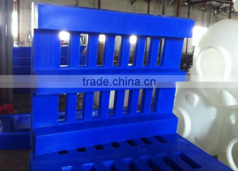 OEM&ODM LLDPE strong heavy duty plastic pallet for 6-8t
