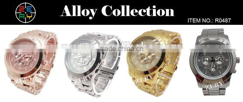 R0452 stylish luxury watch ,100% factory directy selling japan movt quartz watch stainless steel back