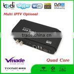 1080P Quad Core Amlogic S805 Android DVB-T2 TV BOX Smart Hybrid Set-top Box