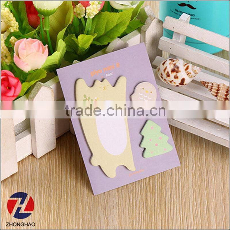 Promotional fashion wholesale cat shape memo pad
