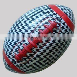 High quality official size 5 PU/rubber American football