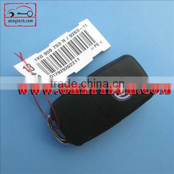 OkeyTech VW remeot key 3 button 1JO 959 753 DJ ID48 chip 315Mhz remote key for vw remote key
