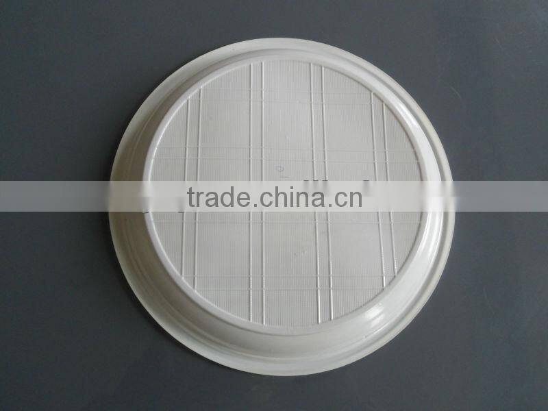 Round PS Plastic Plate 9 inch For Food
