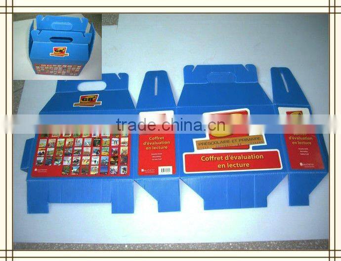 Folding correx plastic box