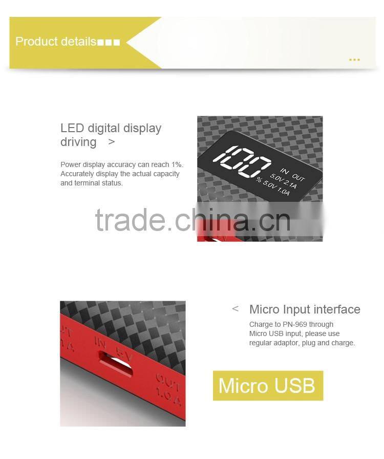 2016 high quality design larger capacity power bank