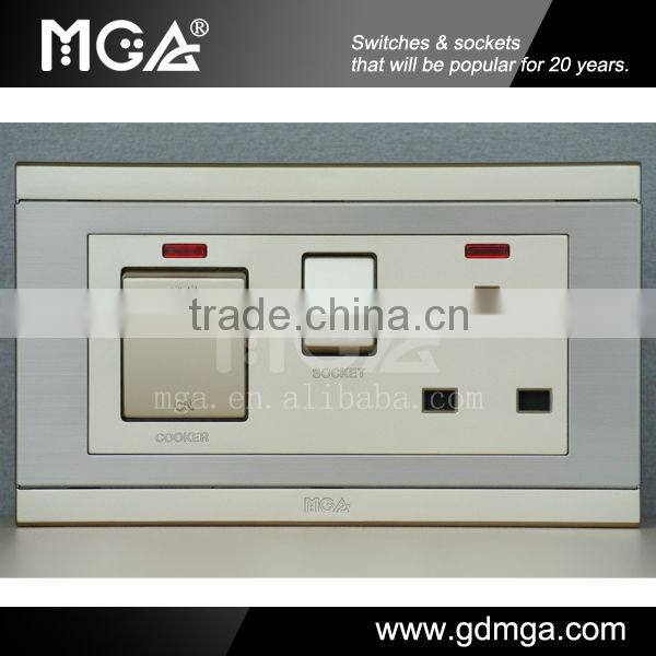 kitchen socket / switched socket / wall socket and switches