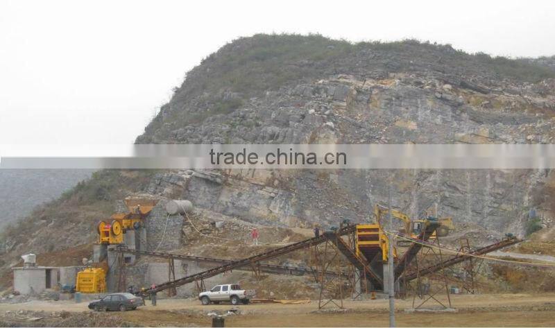Small stone powder jaw crusher
