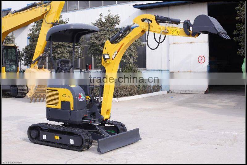 China Cheap Super Quality 1.6 Ton Small Zero Tail Excavator , CE / ISO Certificate, CT16-9 D