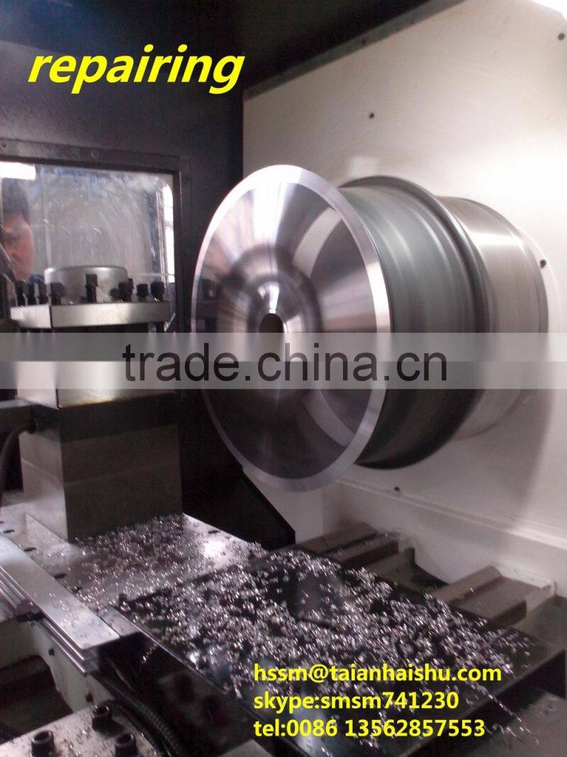 cnc machine for alloy wheels CK6190W rim repair machine