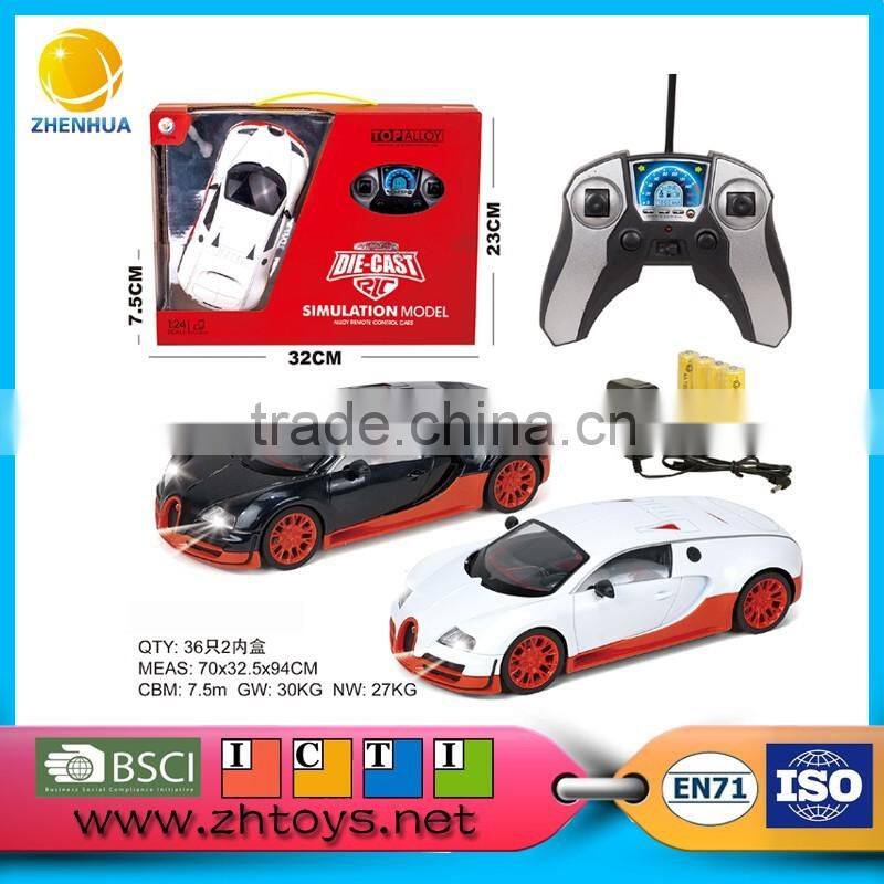 1:24 Remote control wall climbing car toy with infrared climbing wall car