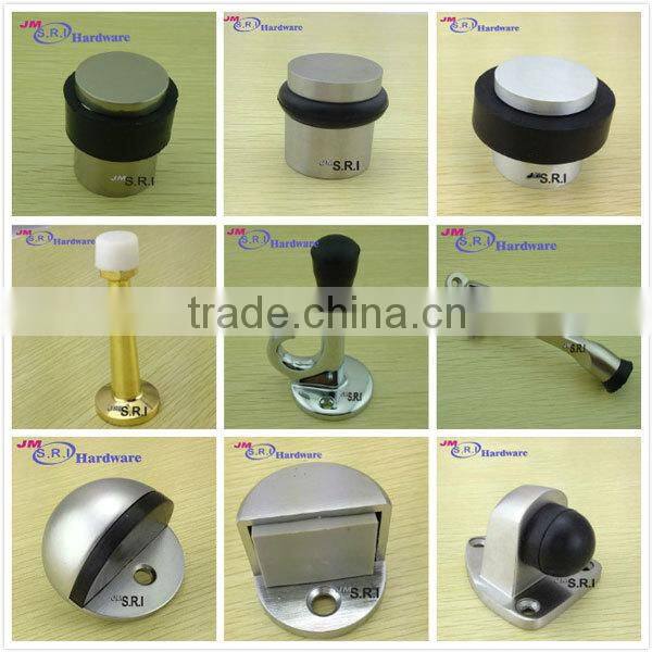 European style stop door slamming door stopper with rubber