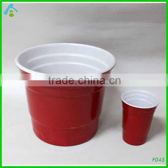 red melamine plant pot wholesale