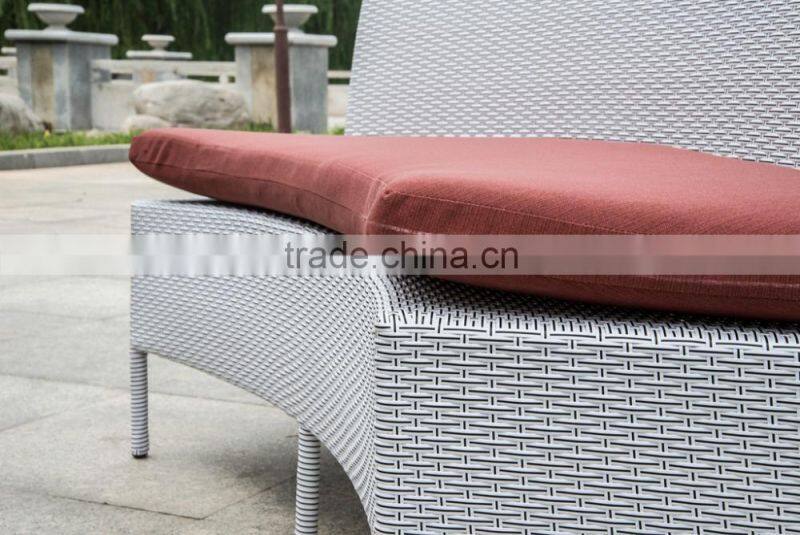Outdoor furniture hot sale for restaurant rattan dining set