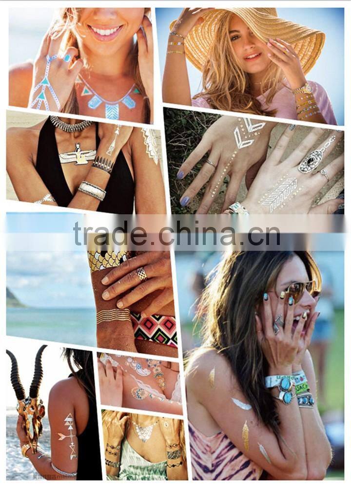 Laser Self Adhesive Body Jewel Butterfly Tattoo Sticker