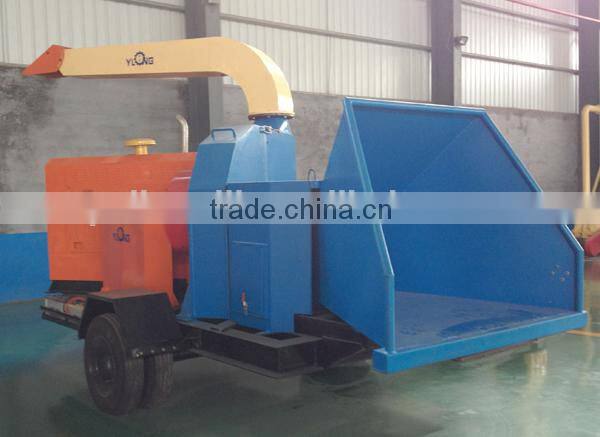 10-20t/h mobile wood chipper shredder