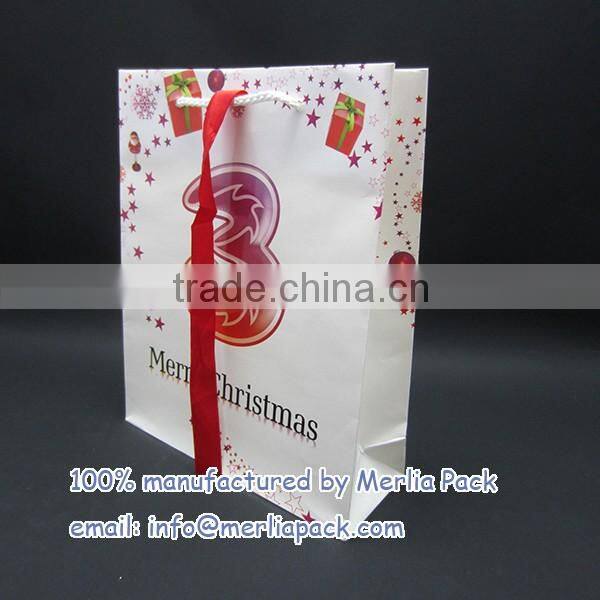Pack of 12 Wholesale Christmas Gift Bags Packaging Xmas Bags