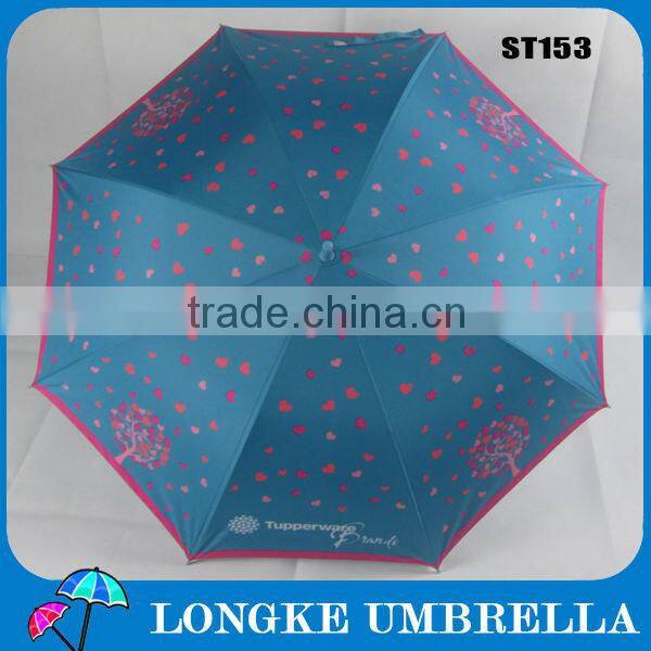 80*80cm CYMK printing inside and outside double layer square advertising umbrella