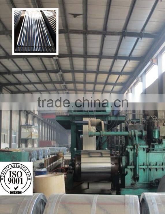 zinc coated metal wave ceiling tiles, corrugated galvanized steel roofing sheet