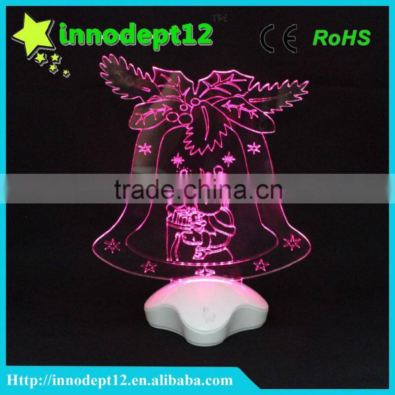 Christmas Acrylic scene Kids Room Art Sculpture Lights Produces Unique Lighting Effects - Amazing Optical decorative, BO