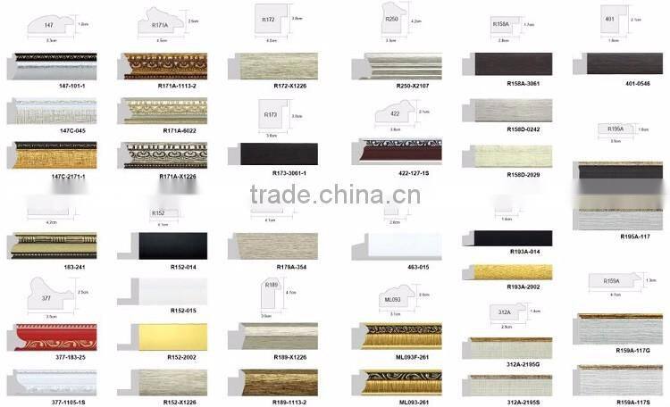 Hengda New Design Eco-friendly K6A Charcoal Interior Moulding