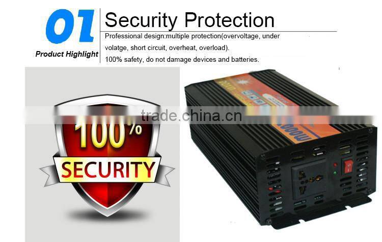 2000 Watt Power Charger Inverter Adapter DC 12V to AC 110V 220V Modified Sine Wave